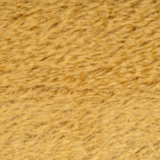 Mohair Teddy Stoff goldbraun leicht gewellt, ca. 30 x 70 cm