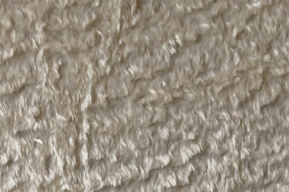 Microfaser Plüsch Teddy Stoff weiß ca. 100 x 90 cm – Bild 2