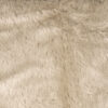 Schulte Mohair Teddy Stoff Eisbär glatt ca. 50 x 57 cm