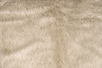 Schulte Mohair Teddy Stoff Eisbär glatt ca. 50 x 57 cm
