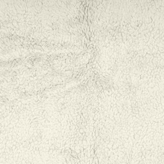 Plüsch Teddy Stoff weiß ca. 110 x 30 cm