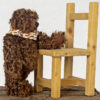 Bär Schulte Mohair 5 Gelenke dunkelbraun 27 cm – Bild 3