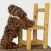 Bär Schulte Mohair 5 Gelenke dunkelbraun 27 cm – Bild 4