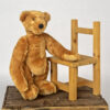 Teddy Micorfaser 5 Gelenke gelbliches beige 36 cm – Bild 2