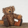 Bär Schulte Mohair 5 Gelenke rotbraun 27 cm – Bild 2