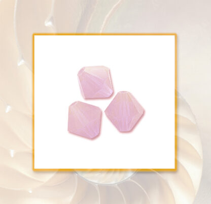 Swarovski Doppelkegel 5301 Rose Water Opal 4 mm